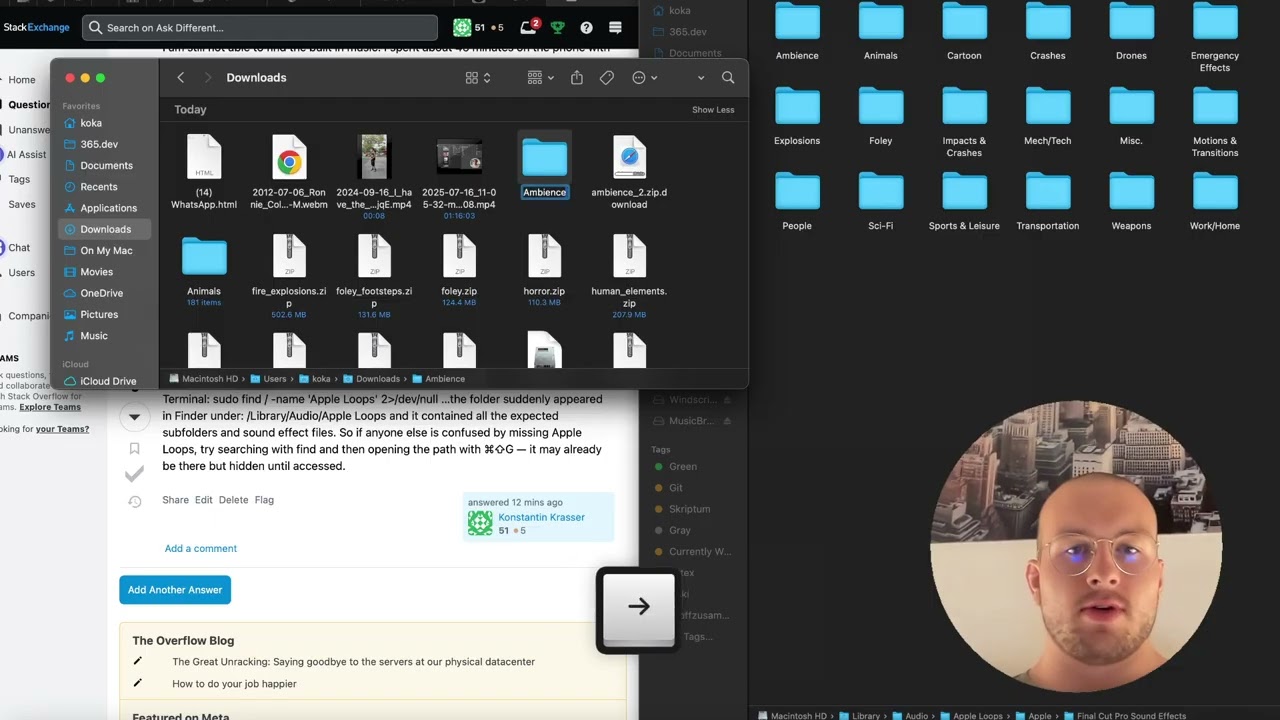 How to add YOUR OWN SOUND EFFECTS to FINAL CUT PRO // QUICK FINAL CUT PRO TUTORIAL