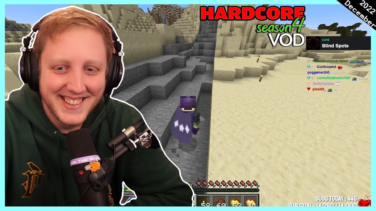 12 days of streams! (Day #11) Hardcore & Chill :) - Philza VOD - Streamed on December 19 2022
