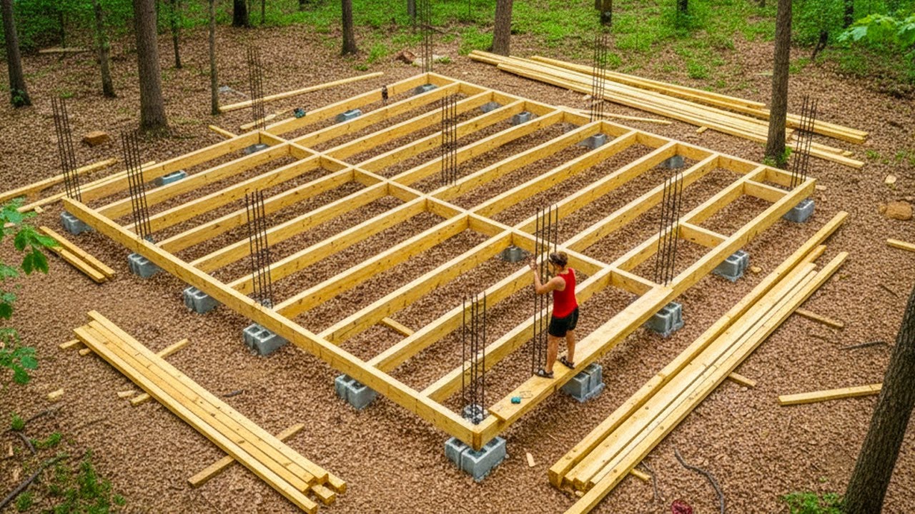 30 Days of Magic: Girl Turns Idea into Real Wooden House – Beautiful Beyond Expectation!