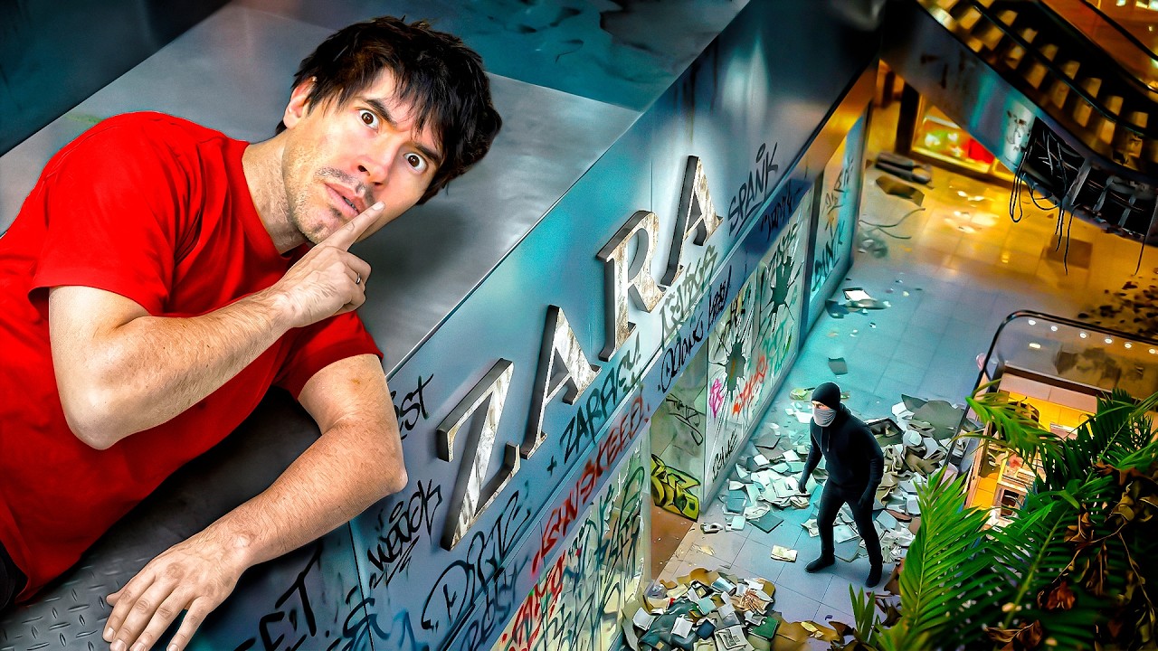 Trabajar En Un Mall De Noche ES TERRIBLE!! - Northgate Mall