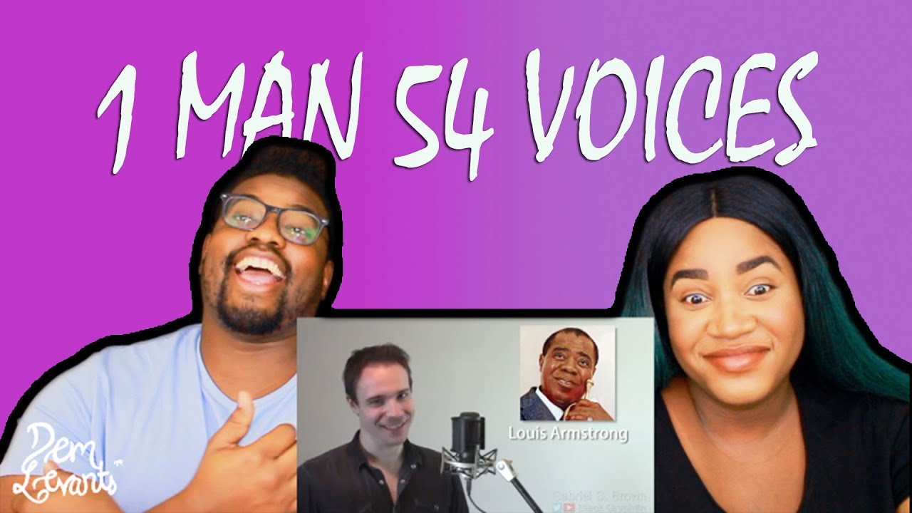 One Guy, 54 Voices - Famous Singer Impressions| REACTION