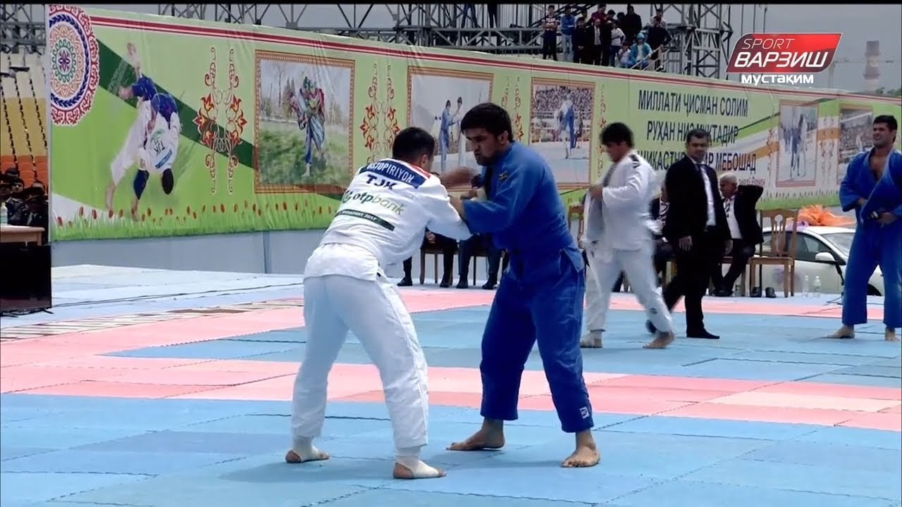 Комроншох Устоприён vs Шамшод Абдуллоев. 1/4 Финал. Гӯштини миллӣ. Ҷоми Раиси ш.Душанбе (27.04.2019)