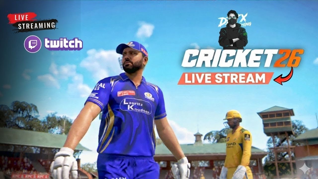 Cricket 26 LIVE &ndash; India Vs England ! | !drops !sub