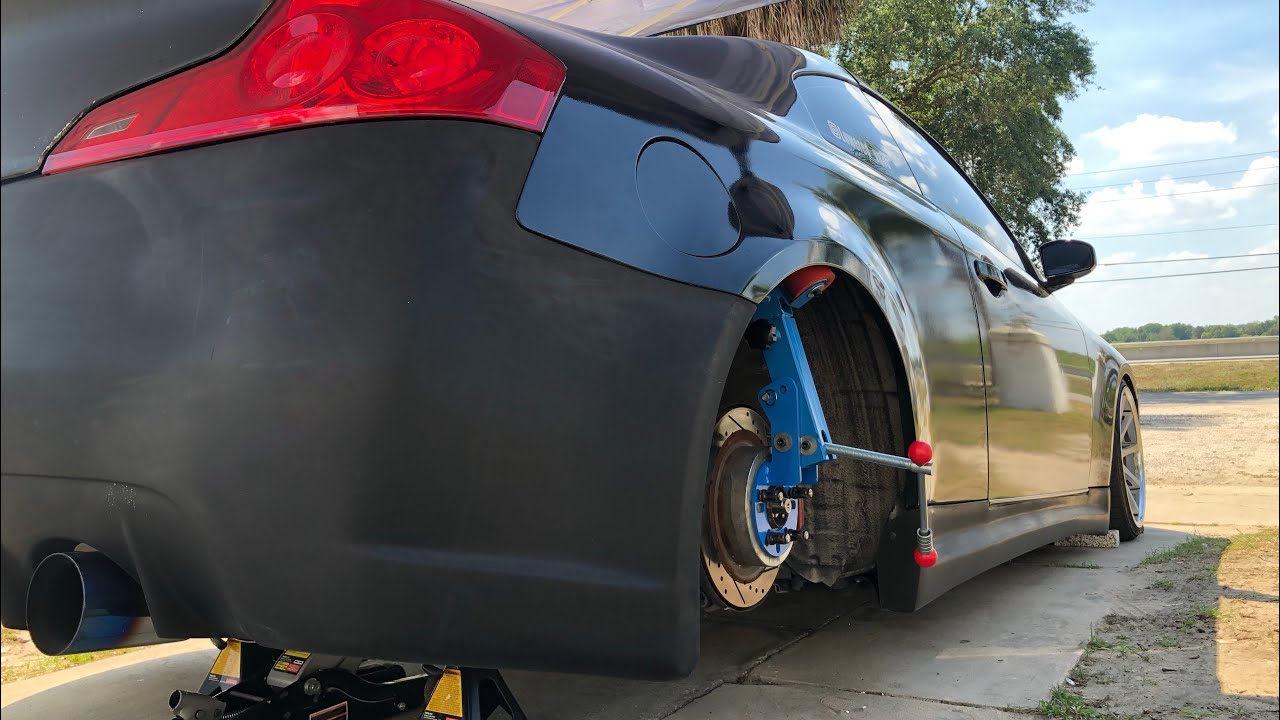 Fender Rolling the G35 and 20mm spacers Install