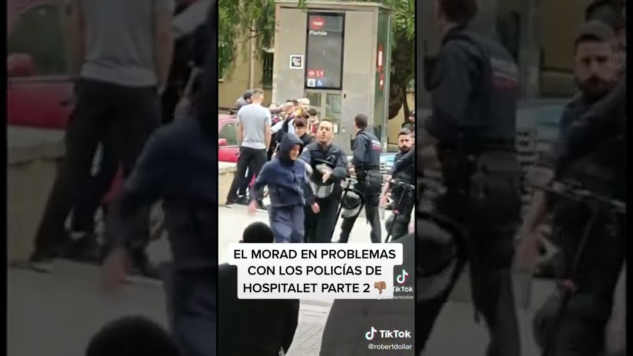 morad peleando en hospitales con la policía 👮‍♀️