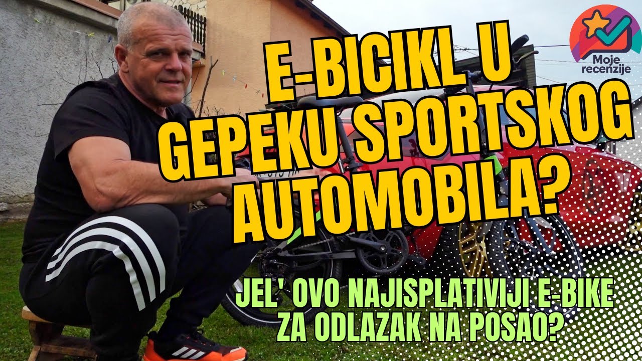 Možete li voziti e-bike u Vašem sportskom automobilu? MS Energy I10 u Audiju TT #ebike #review