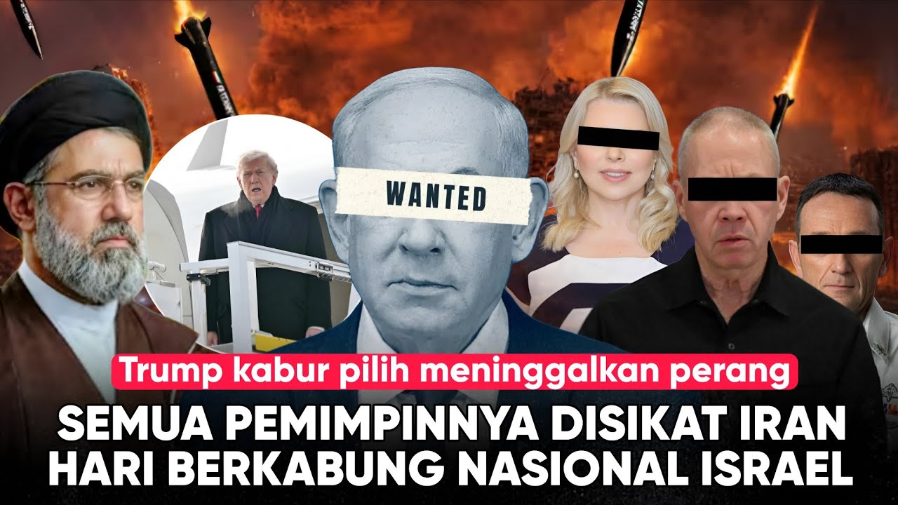 Istri & 2 Jenderal Terbaik Israel Dirud4l Iran, Netanyahu Hilang Ditelan Bumi” Trump Tinggalkan War