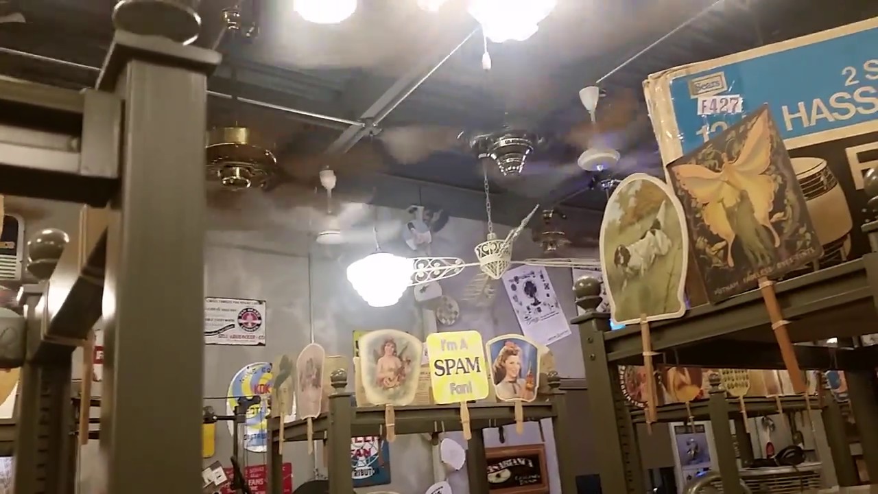 Демонстрации в музее фан-анимации (почти) Все фанаты на низком/среднем/высоком уровне (январь 201...