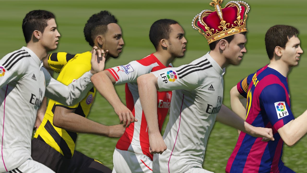 FIFA 15 Speed Test | Fastest players in FIFA