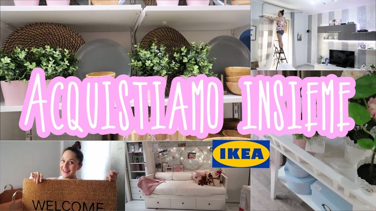 ANDIAMO INSIEME DA IKEA || VI MOSTRO I MIEI ACQUISTI || SISTEMIAMO ASSIEME I PRODOTTI IKEA
