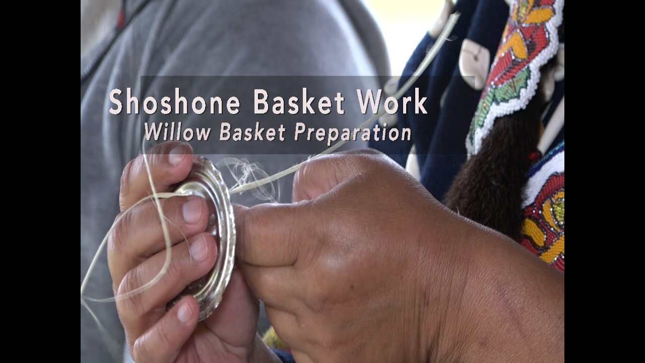 Shoshone Willow Basket Preparation