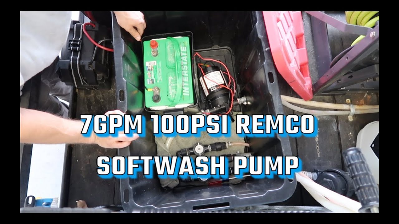 NEW 7GPM 100PSI Remco Softwash Pump