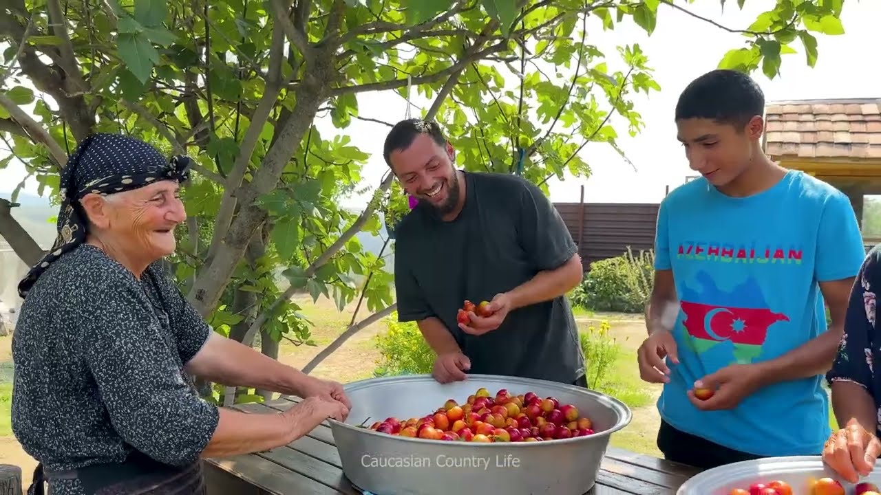 Mountain Life in Azerbaijan: Cooking, Traditions, and Family Moments