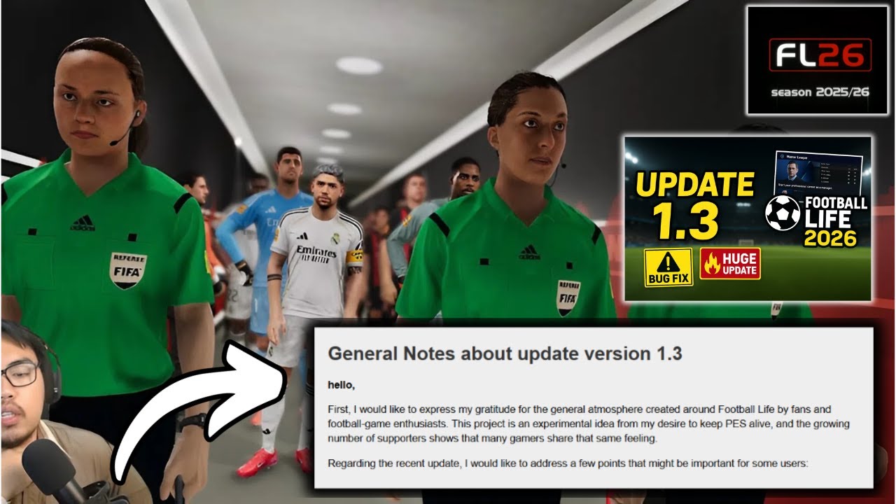 GILA! UPDATE FOOTBALL LIFE 2026 V1.3 BIKIN GAME INI BERUBAH TOTAL 😲