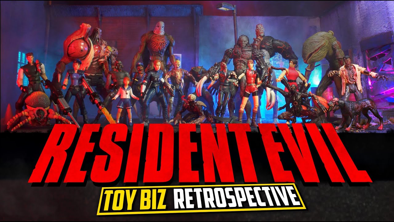 Toy Biz Resident Evil Action Figures -  FULL wave retrospective documentary! mercenaries.