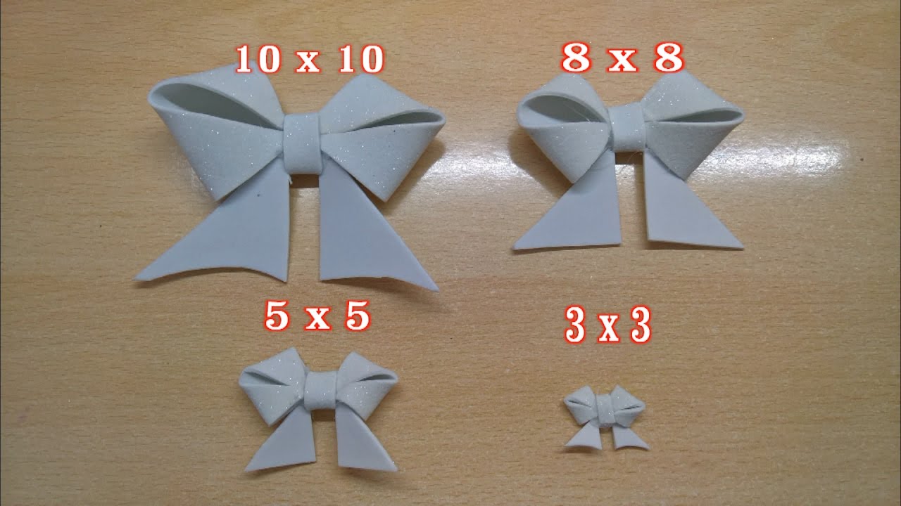 Fiocchi in gomma crepla - Tutorial