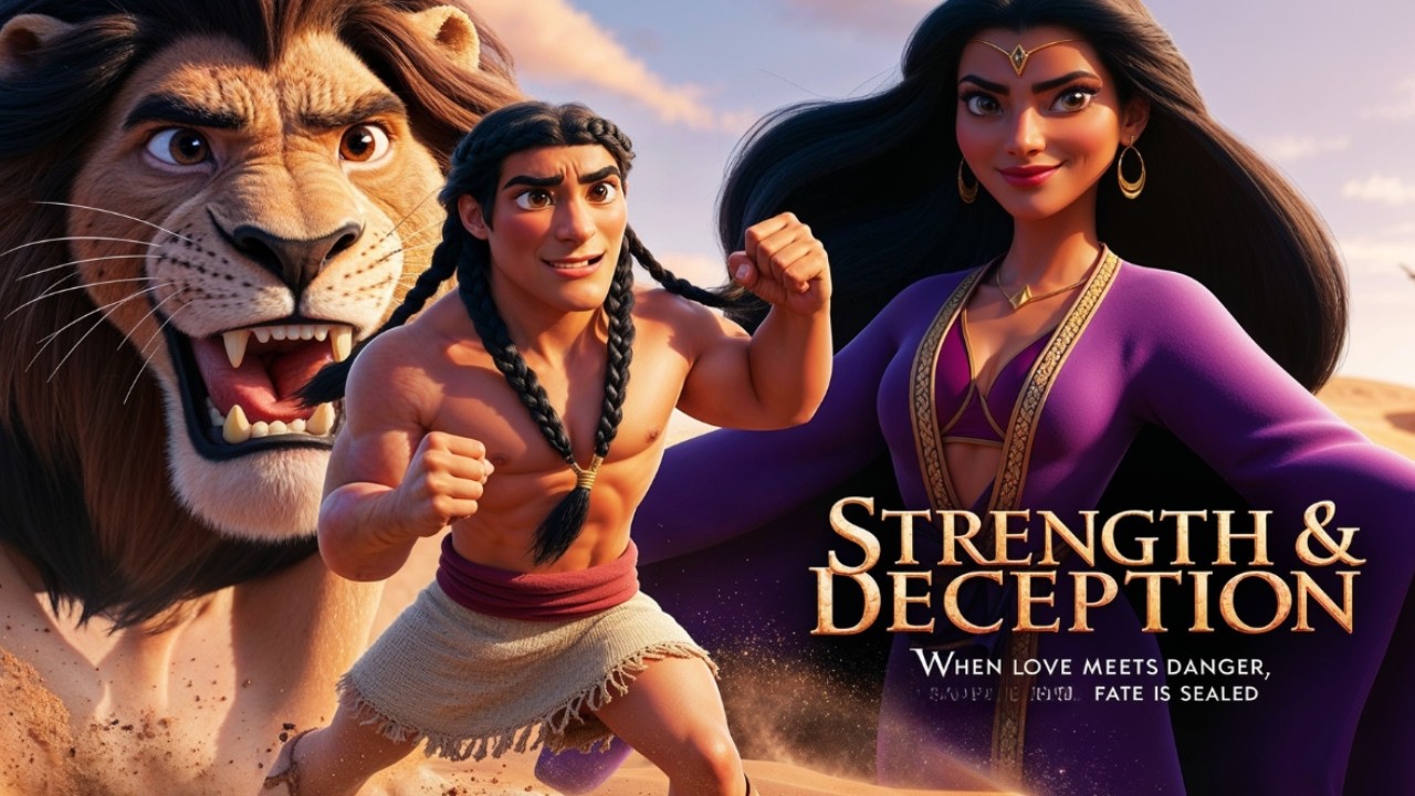 The Story of Samson: When Strength Fails but God Doesn’t 💔 | Powerful Bible Animation