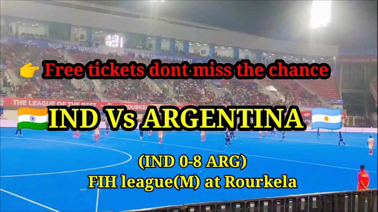 🔴||🇮🇳 INDIA Vs ARG 🇦🇷 FIH Pro league (M) At Rourkela||(IND 0-8 ARG).