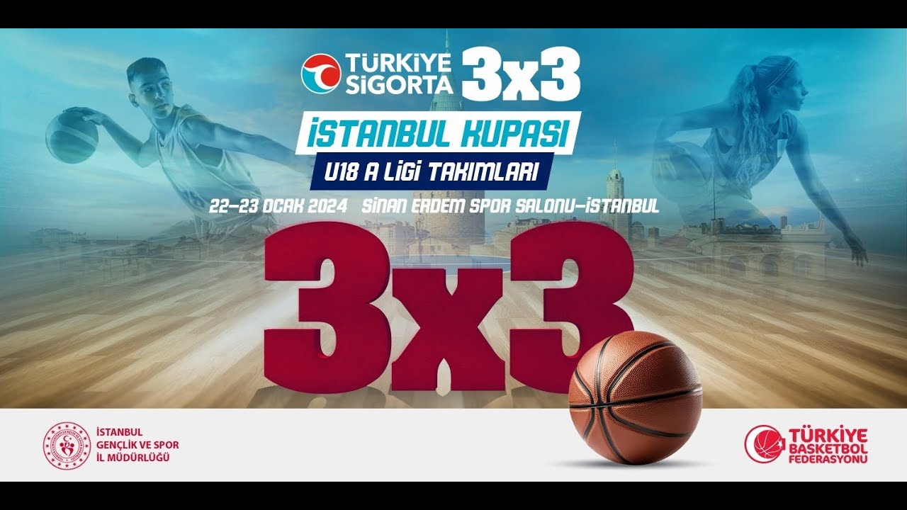 Beşiktaş - Fenerbahçe U18 Kızlar Türkiye Sigorta 3x3 Yarı Final