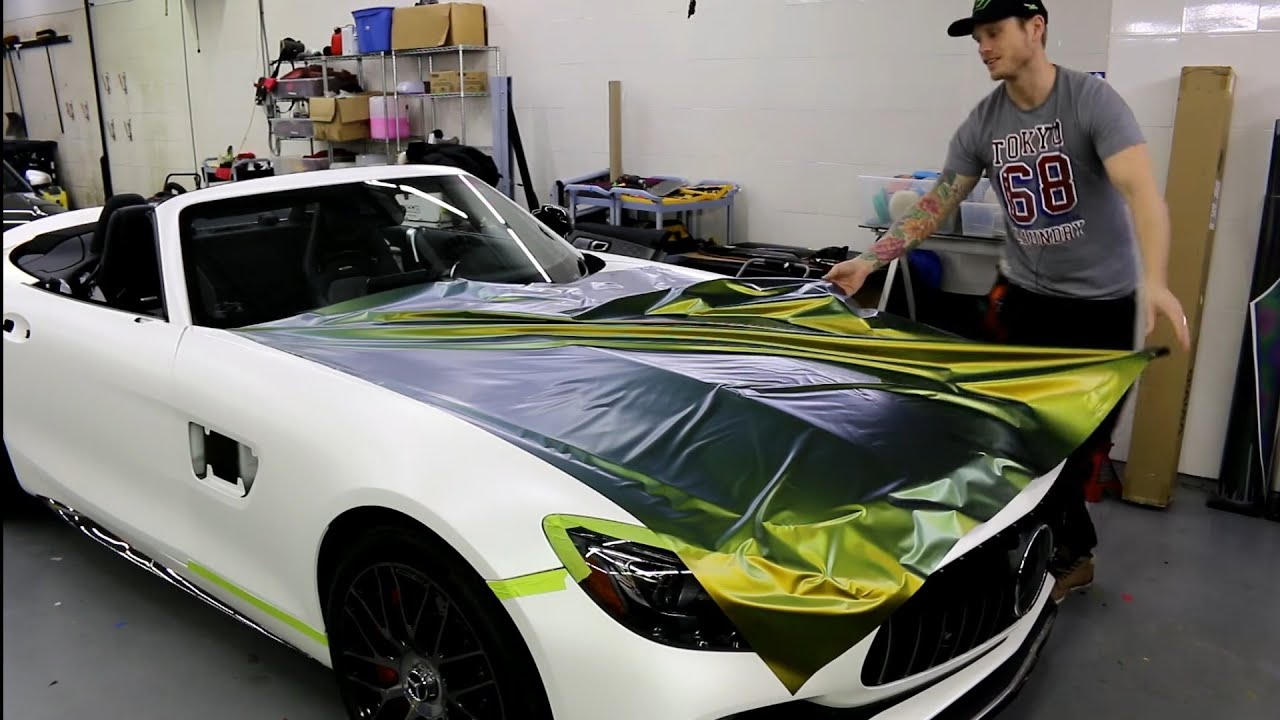 Mercedes GTC Edition 50 How To Wrap A Hood Bonnet | Avery Fresh Spring
