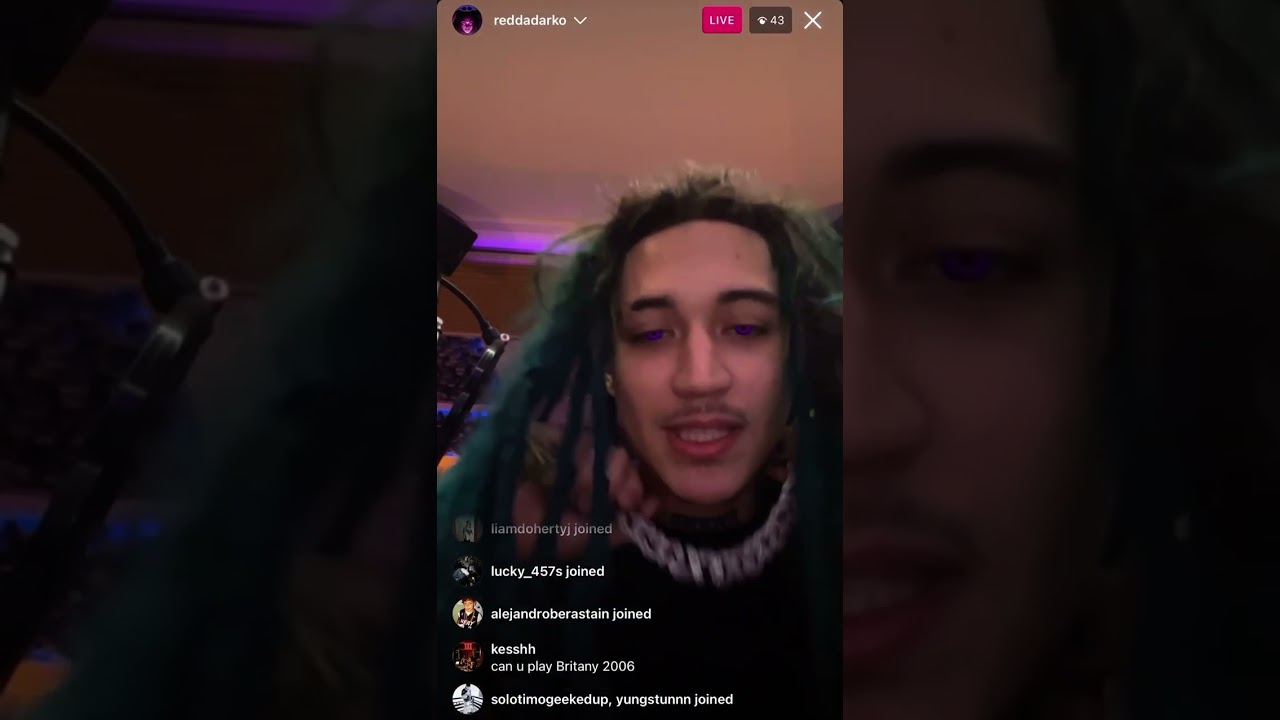 REDDA plays HARD new unreleased on IG Live 🧿🔥🔮 [9/27]