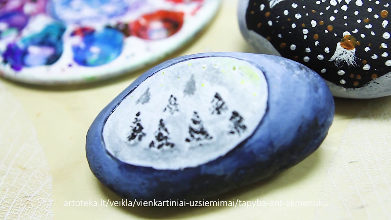 Tapyba ant akmenukų