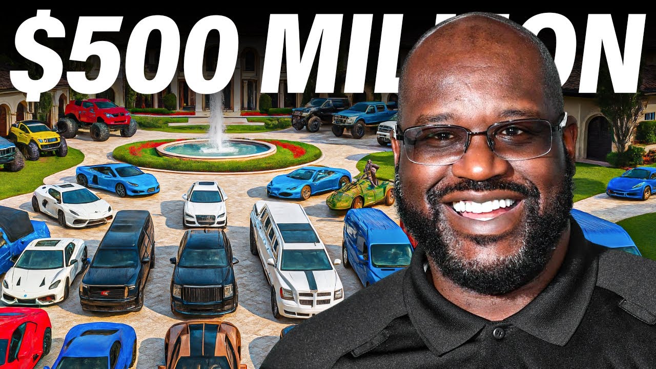 Shaq's COMPLETE 60 Custom Car Collection