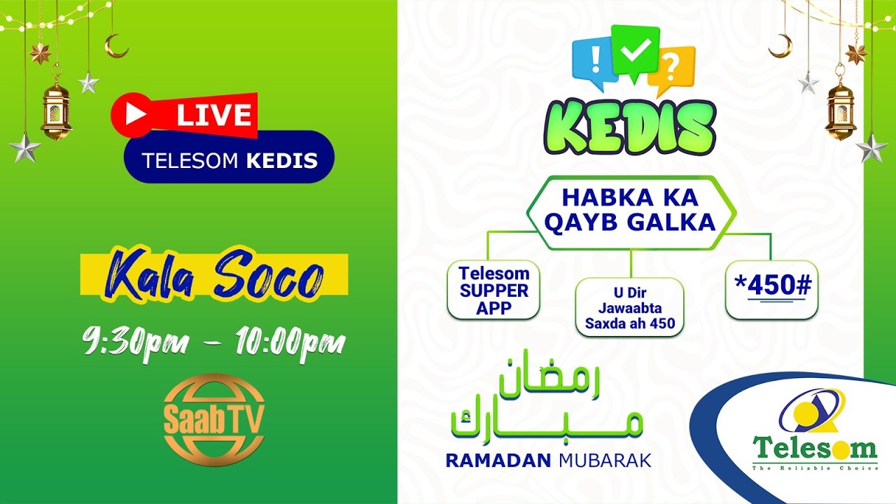 Barnaamijka KEDIS ee Telesom 2026 - Habeenkii #3aad