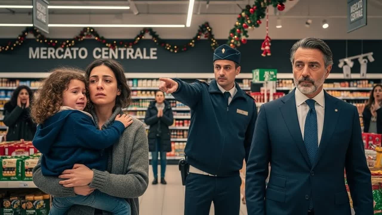 Madre disperata viene cacciata mentre chiede cibo al supermercato a Natale, ma il CEO agisce sub