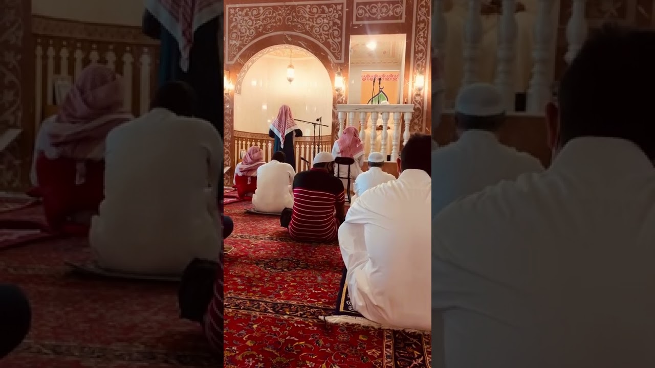 اذان صلاة الجمعه المؤذن حسين بادحمان جامع التوبه حي الكندرة