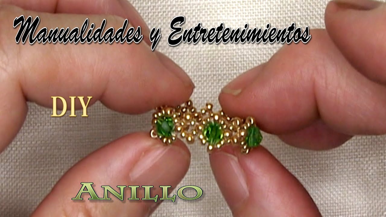 DIY - Anillo oro y esmeraldas