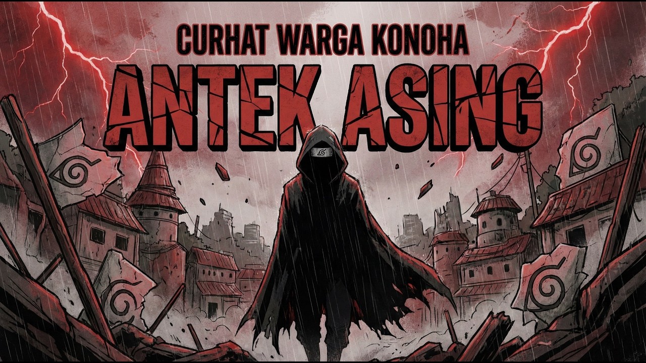 Curhat Warga Konoha - ANTEK ASING (Lyric Video)