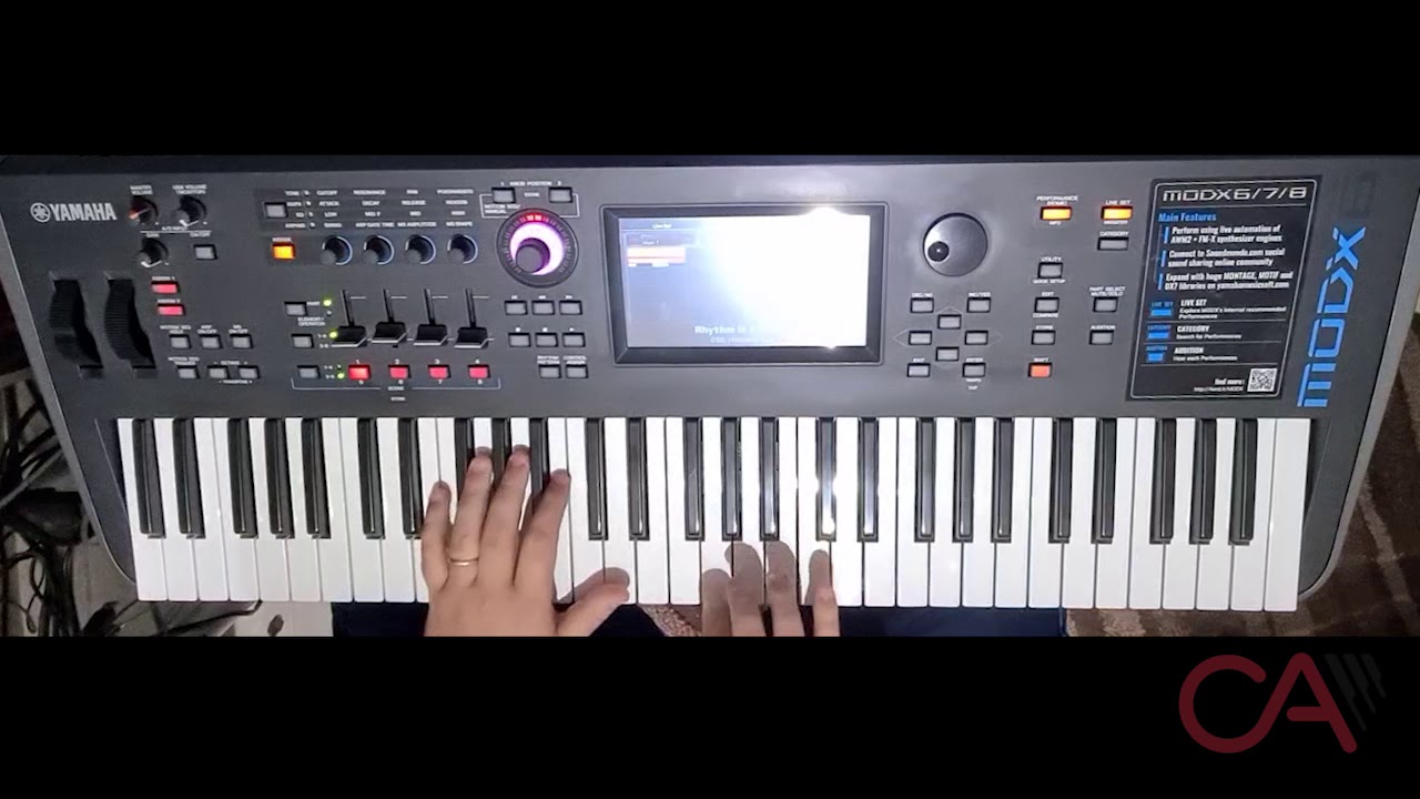 Rhythm Is A Dancer (Snap!) - Keyboard Cover - Sequence Pattern - Yamaha MODX