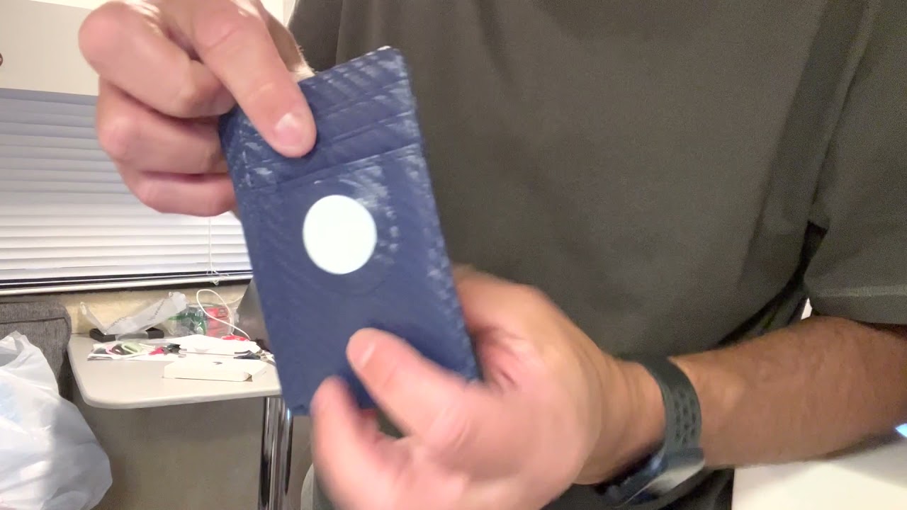 Airtag Wallet Holder with Airtags Case Key Ring Review & Unboxing