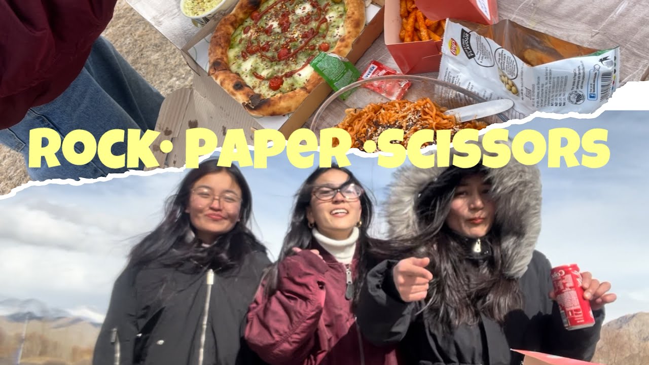 Stone paper scissors.