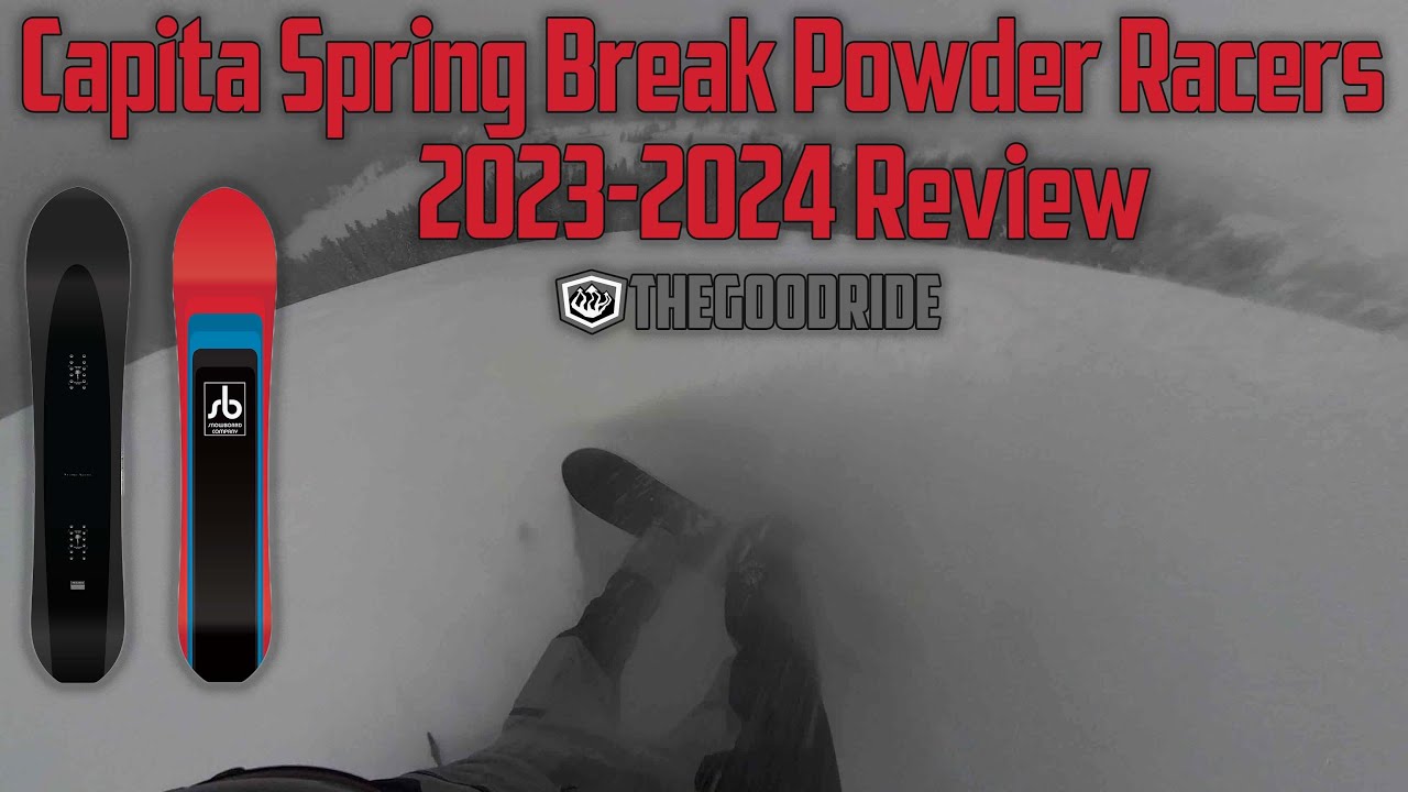 Capita Powder Racers 2023 2024 Review vs. Powder Glider & Slush Slasher
