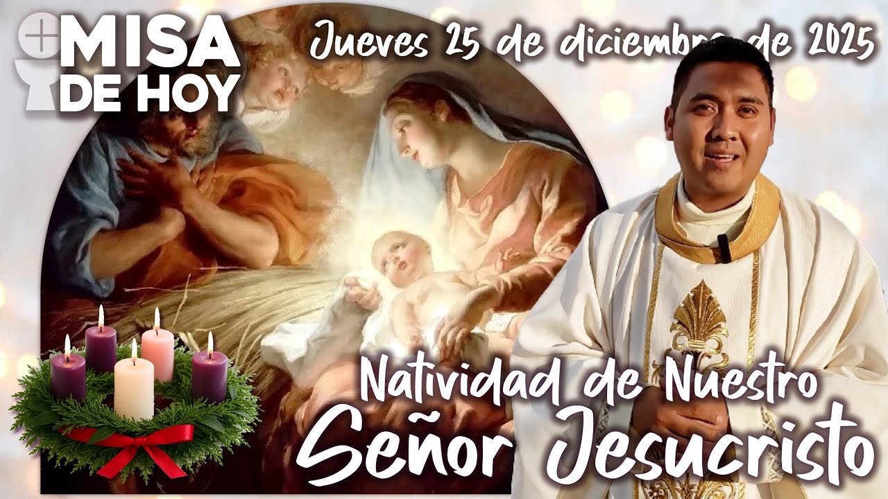 Santa Misa de Hoy Jueves 25 Diciembre 2025 ✝️ Padre Jos&eacute; Antonio ⛪️ #iglesiacatolica