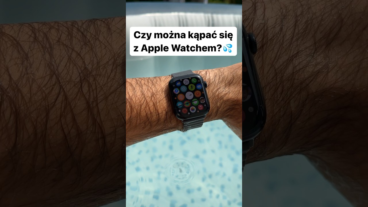 Czy można pływać z Apple Watchem?💧