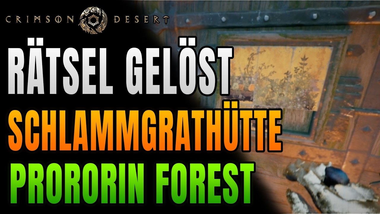 Crimson Desert &ndash; Schlammgrath&uuml;tte - Mudridge Cabin 🧩 Alle R&auml;tsel gel&ouml;st (Prororin Forest Guide)