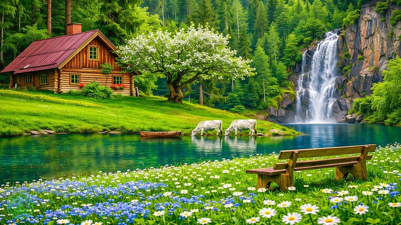 Восстановите свою нервную систему🌿Расслабляющая музыка для снятия тревоги и прекращения чрезмерных