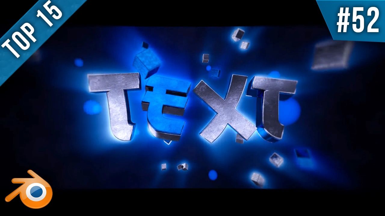 TOP 15 BEST Blender Intro Templates #52 + FREE Download