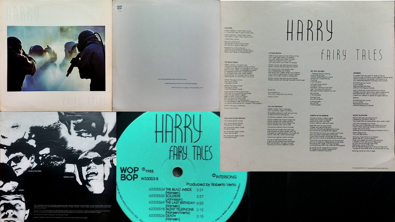 .:: Harry - 'Fairy Tales' (1988) [Vinyl  Side B] ::.