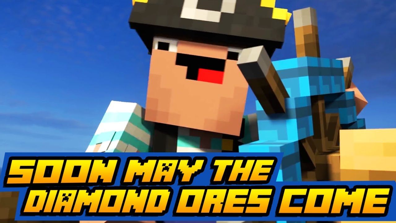 “Soon May the Diamond Ores Come” - A Minecraft Parody of Nathan Evan's Wellerman #wellerman #parody