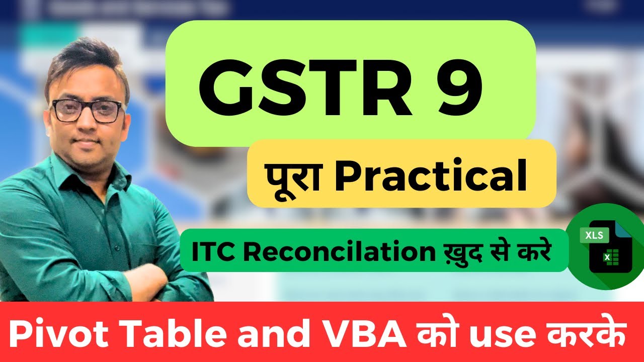 GSTR 9 Annual Return Filing 2023-24 | Complete Practical 