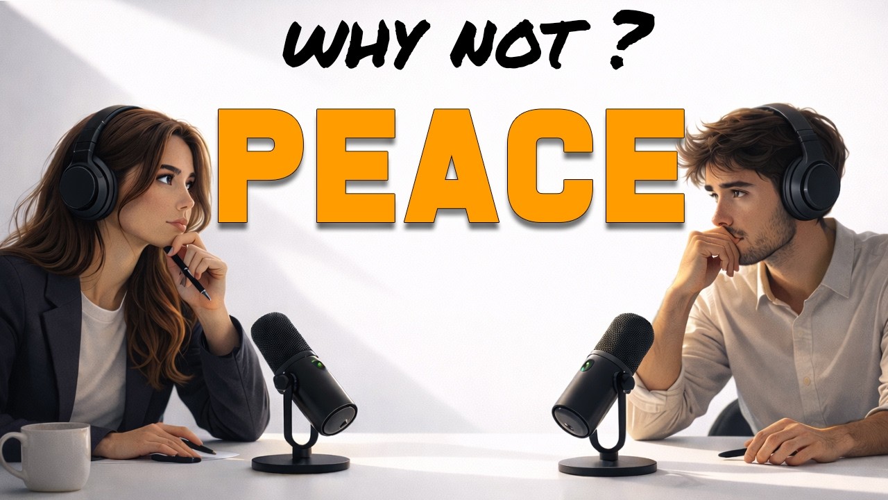 English Listening Practice | Why the World Feels So Tense (Real Conversation Podcast B2)