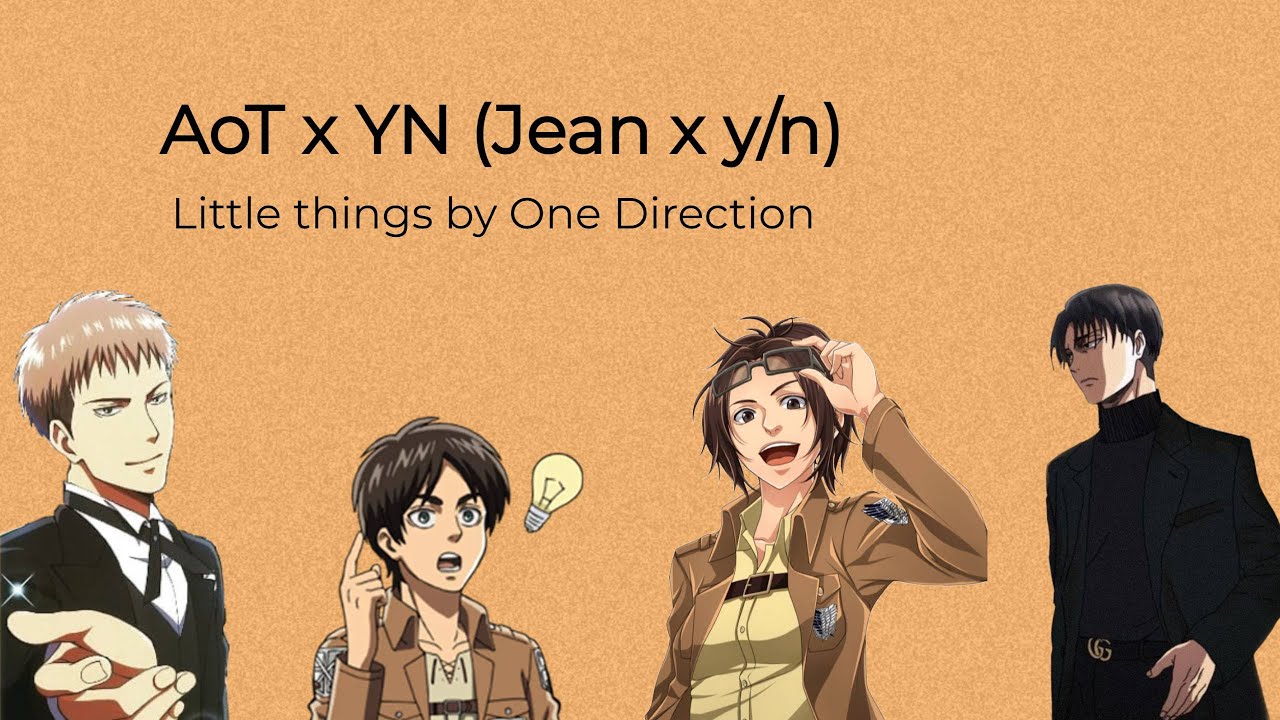 [AoT x y/n] Little things (Jean x y/n)