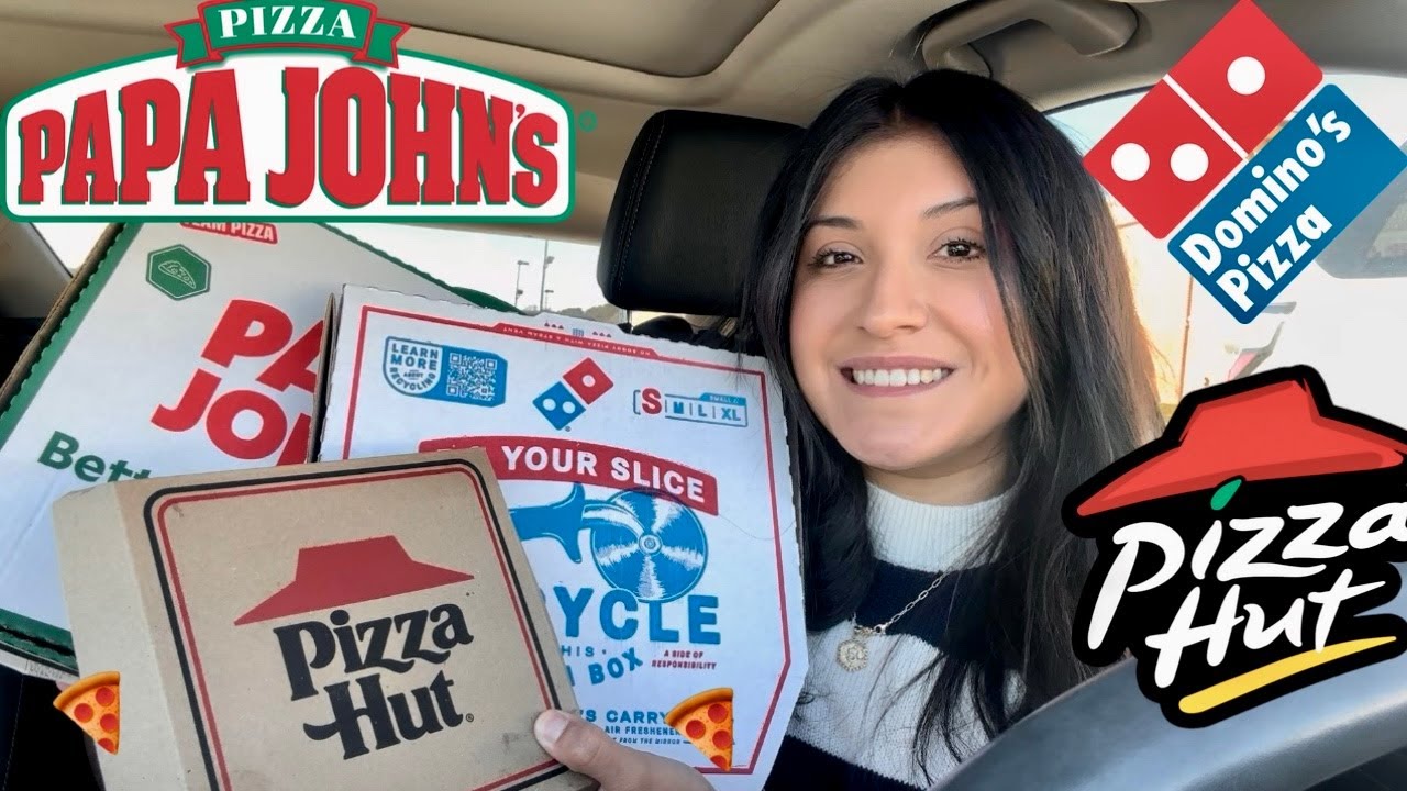 PIZZA HUT VS DOMINO'S VS PAPA JOHN'S 🍕