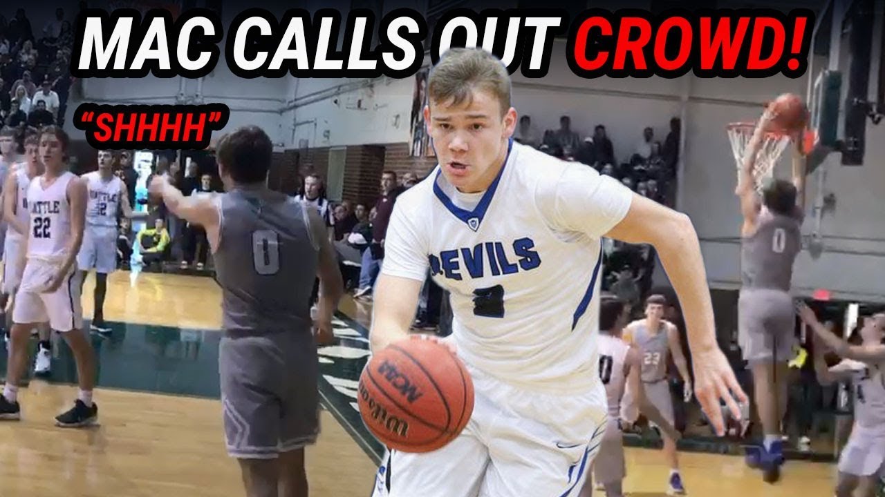 Mac McClung SHUTS UP CROWD With EASY 42 Points! Calls Out Defender