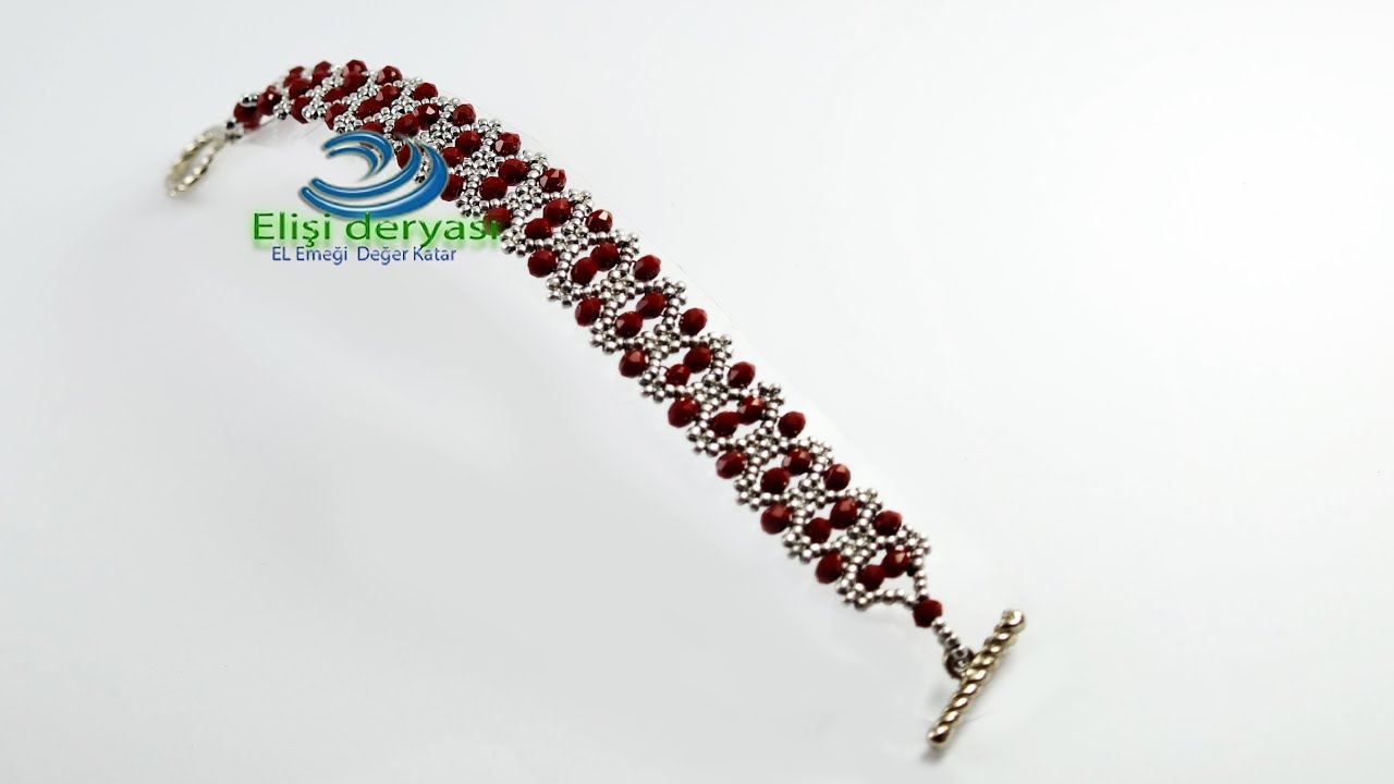 Şık Ve Çarpıcı Kristal Boncuklu bileklik Beaded Bracelet