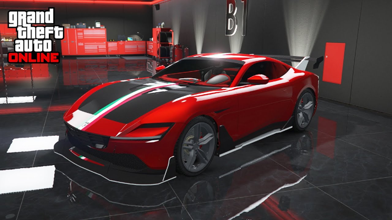 NOUVELLE GROTTI ITALI GTO STINGER TT ! (GTA ONLINE DLC MERCENAIRES SAN ANDREAS)